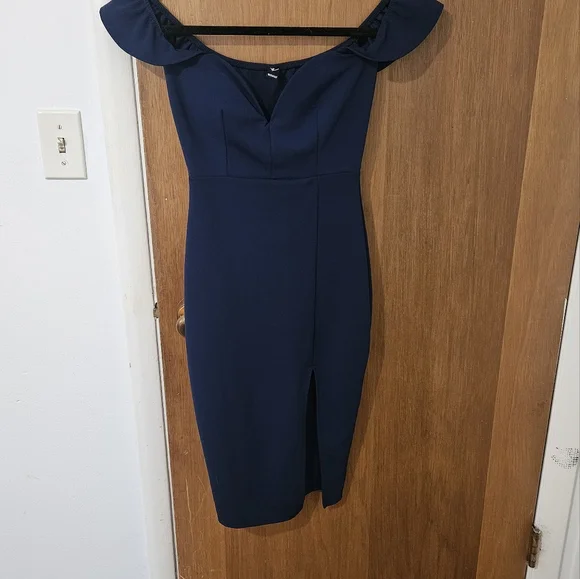off the shoulder mother of the bride dress short Mikado Short Off Shoulder Bridal Dress by Adrianna Papell 45020